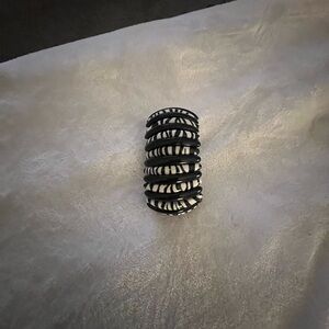 Zebra Print Hair Clip